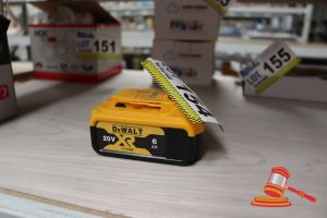 154 · DEWALT 20V LITHIUM-ION BATTERY, UNTESTED