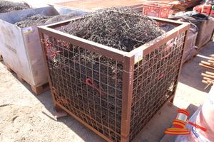 51 · BLACK NETTING VARIOUS SIZES AND QUANTITY HOUSED IN A CRATE