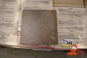 PALLET OF KOS TAUPE MATT CERAMIC GLAZED FLOOR TILES, 300 x 300 x 7.8mm, 13 BOXES, 19.44m2 TOTAL