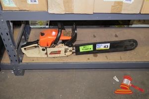 1 X Baumr-Ag Chainsaw, Model: 6200, Untested (Used)