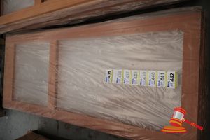 TIMBER DOOR FRAME, APPROX 2040 x 820 x 25mm