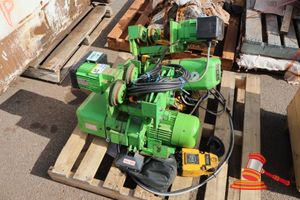 37 · 1 X STAHL ELECTRIC HOIST, MODEL: T510L, SN:15 09 901, 415V, 3.6/2.0KW, MANUFACTURED 1989, UNTESTED