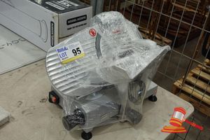 95 · COMMERCIAL SLICER 25CM (UNUSED)