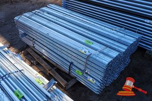 18 · GALVANISED STEEL POSTS, 200 x 1.8M