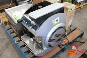 50 · 1 X SAECO COMMERCIAL COFFEE MACHINE, AUTOMATIC ESPRESSO MAKER, WITH MILK FROTHER, DRIP TRAY AND ACCESSORIES, UNTESTED - USED