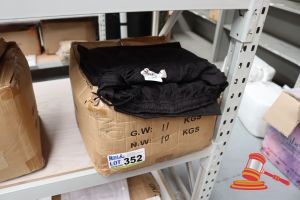 Box Of Black Chefs Pants, Size: 2xl