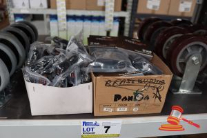 BUNDLE OF 12 VOLT REGULATED CABLES AND CAR ADAPTORS