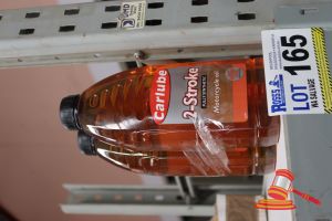 165 · 2x BOTTLES OF 2-STRKE MOTORCYCLE OIL