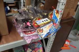 BUNDLE OF ASSORTED CHILDRENS DRESS UP COSTUMES & ACCESSORIES, ALL UNOPENED