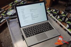 Hp Elite X2, Model: 1013 G3, Intel Core I5-8250u Cpu 1.6ghz, 8gb Ram, 256gb Ssd, No Os, Untested, Sn: 5cd85245pf, An: Itt25359, Keyboard Cover Included (Some Marks / No Charger)