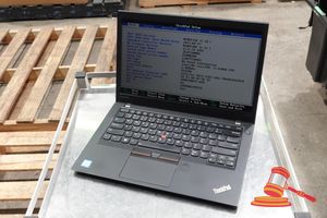 60 · LENOVO T470S, 14 INCH NOTEBOOK, INTEL CORE i5 6300U 2.4GHZ, 8GB RAM, 128GBGB SSD / NO OS, SN: PC0NBZUM / AN:ITT21745, UNTESTED ( SOME MARKS / NO CHARGER )