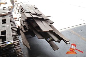 37 · TUART 160mm x 20mm HEAVY FEATURE GRADE ROUGH SAWN, 61@ 1.1m TO 3.8m, 231 LM EXTREMELY TWISTED (PACKT103) TRANSPORT DIMS: 4100 x 1300 x 615mm