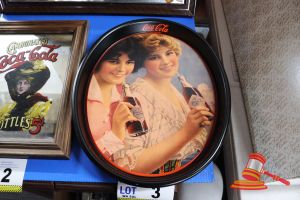 3 · VINTAGE COCA-COLA TRAY