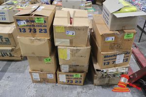 2 · 4 X BOXES OF TUFFA WORKWEAR HI VIZ ORANGE COVERALL ASSORTED SIZES