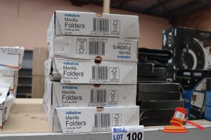 Bundle With Manilla Folders And Cd Envelopes