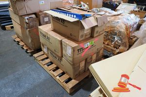 79 · APPROX 7 BOXES, CONTAINING APPROX 8 x TITAN x 5, 20W, COLOURED POWER SELECTABLE, WEATHER PROTECTED LED BUTTON, UP TO 2600 LUMENS, 120 BEAM, 50K HRS LIFE, ON PALLET