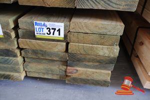 371 · 14x LENGTHS OF NON-STRUCTURAL, H4 TREATED PINE TIMBER, APPROX 170 x 35mm x 3m