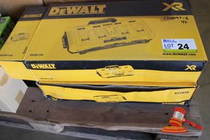 24 · 2x DEWALT DCB104 BATTERY CHARGERS