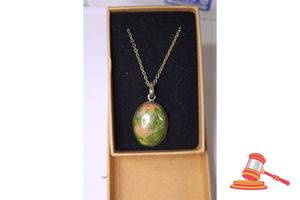 87 · UNAKITE PENDANT