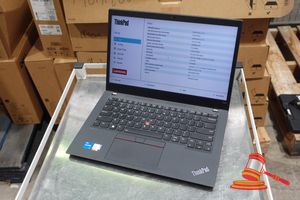 16 · LENOVO T14S, 14 INCH TOUCH NOTEBOOK, INTEL CORE i5 1135G7 2.40GHZ, 16GB RAM, 256GB SSD / NO OS, SN: PC2CMZKB / AN: ITT34659, UNTESTED (SOME MARKS / NO CHARGER )