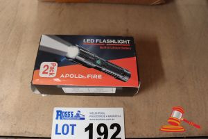 2 PACK OF LED FLASHLIGHTS
