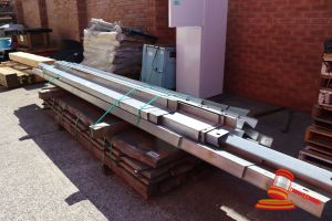 Bundle Of Galvanised Z-200 Ranging From 2000-4500mm