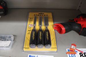 Stanley 3pcs Wood Chisel Set