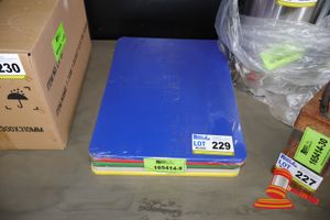 229 · CUTTING BOARD 45*60*13 (SET OF 6 COLOURS)