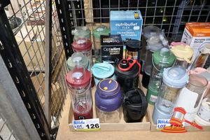 APPROX 11 X PORTABLE BLENDERS, INCLUDES: NINJA, NUTRIBULLET, BLENDJET, OPTISLIM AND VARIOUS OTHERS, UNTESTED