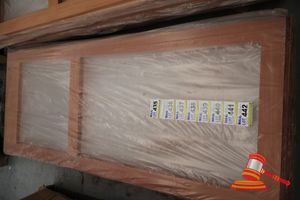 TIMBER DOOR FRAME, APPROX 2040 x 820 x 25mm
