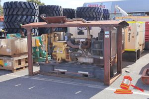 53 · 1 X OLYMPIAN GENERATOR GEP110, MODEL: AER110, SN:OLY00000ARPS01540, ENGINE FAMILY: 2330/1500, ENGINE DISPLACEMENT: 5.985, MODEL YEAR: 2010, MADE IN UNITED KINGDOM, UNTESTED (SOME MARKS)