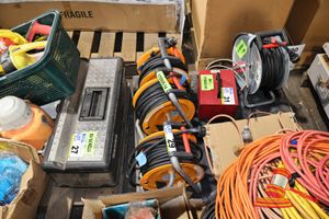 3 X Grunda Cable Reel, 25m, 240v, 16a, Ip44 Rated, Untested